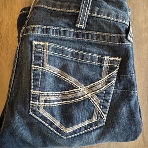 Ariat REAL mid-rise, straight leg, Ivy jeans- 28S